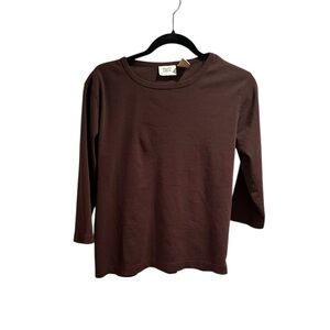 Baxter and Wells Women’s Brown Long Sleeve Top Size L